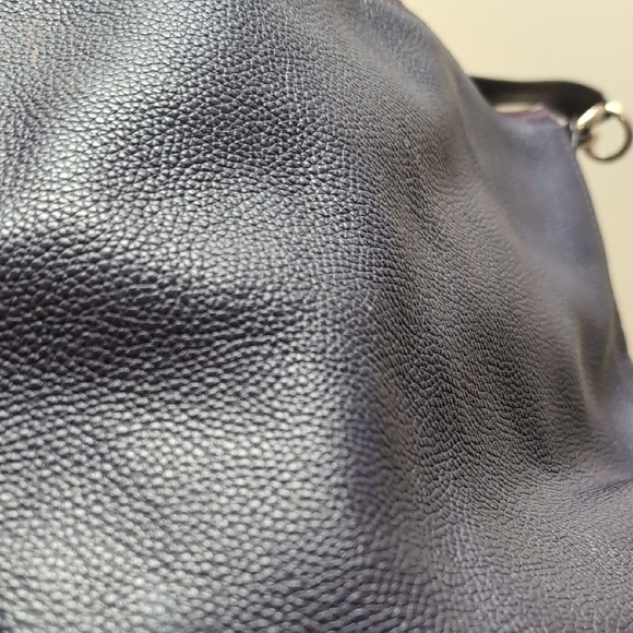 Coach Purple Leather Bag - Picture 5 of 8